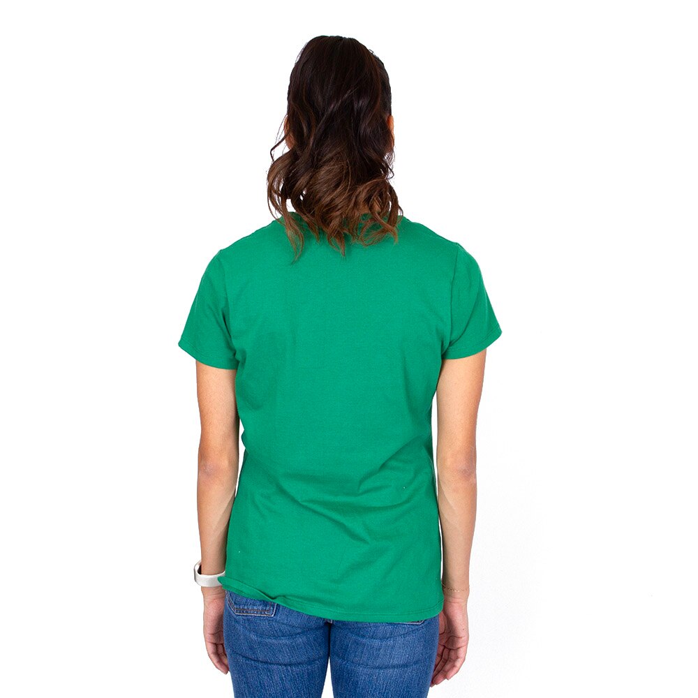 Oregon, McKenzie SewOn, Green, Crew Neck, Cotton, Women, Ideal, T-Shirt, 941387